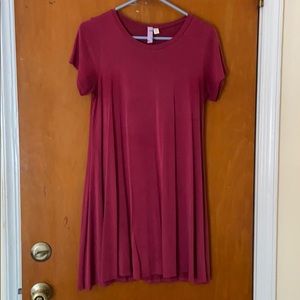 Alya size M T-shirt dress. Rose color